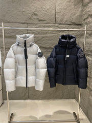 Canada Goose Crofton Series Silver Birch Down Jacket for Men and Women