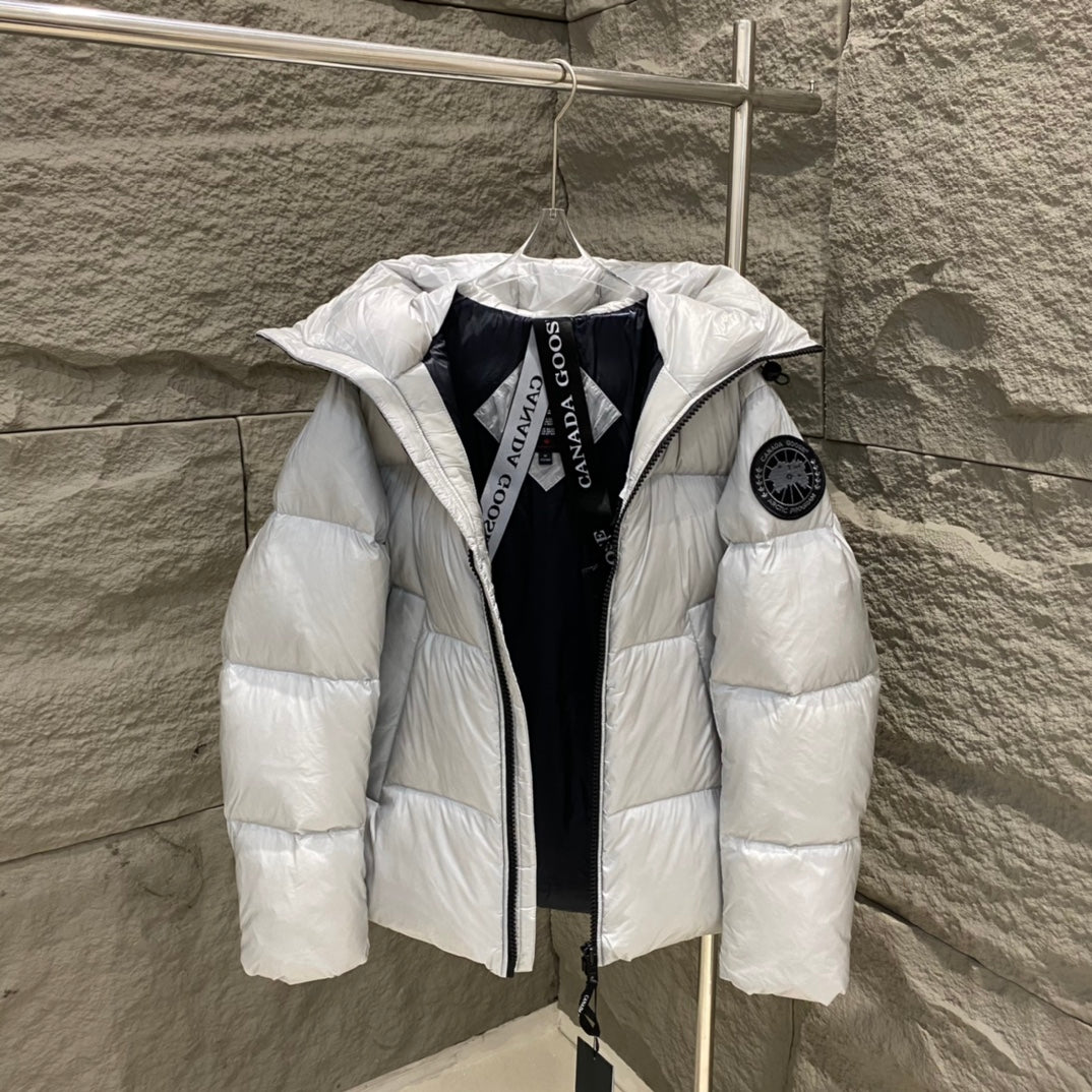 Canada Goose Black Label Crofton Down Jacket - Silver Birch