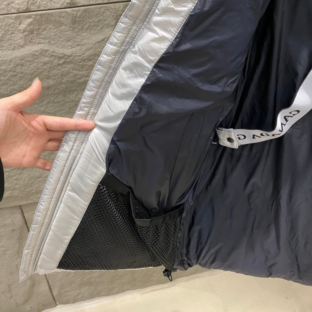 Canada Goose Black Label Crofton Down Jacket - Silver Birch