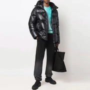 Canada Goose Crofton Series Black Label Down Jacket - Silver Birch