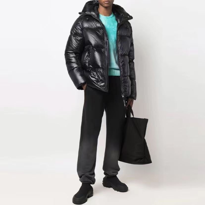 Canada Goose Crofton Series Black Label Down Jacket - Silver Birch