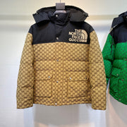 Gucci x The North Face Classic GG All-Over Jacquard Down Jacket