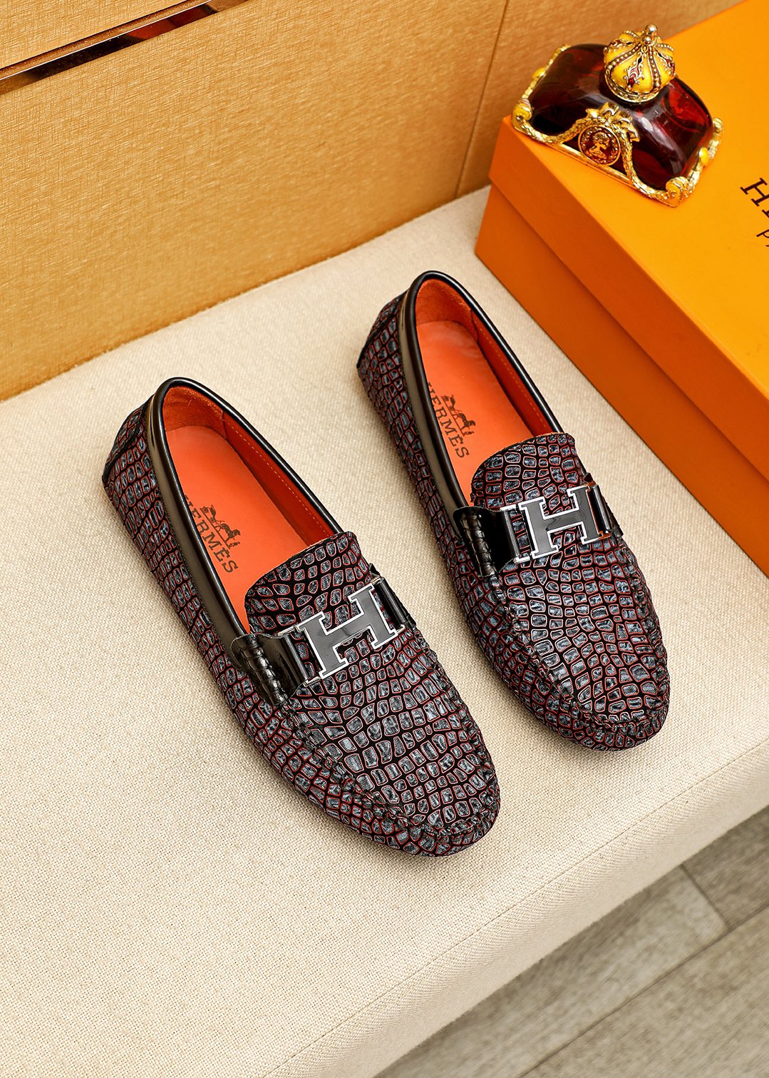 HERMES Premium Bean Shoes - Customizable Sizes