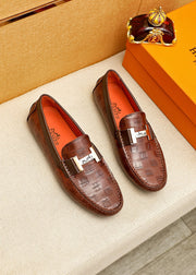 Hermes Bean Shoes - Luxury Calfskin Footwear