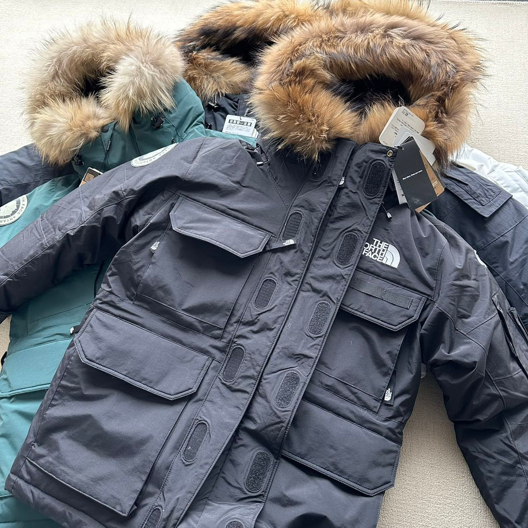 Polar 1197 Southern Cross Parka - Premium Down Jacket with Detachable Fur Collar