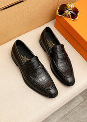 Hermes Casual Leather Shoes - Premium Calfskin Comfort