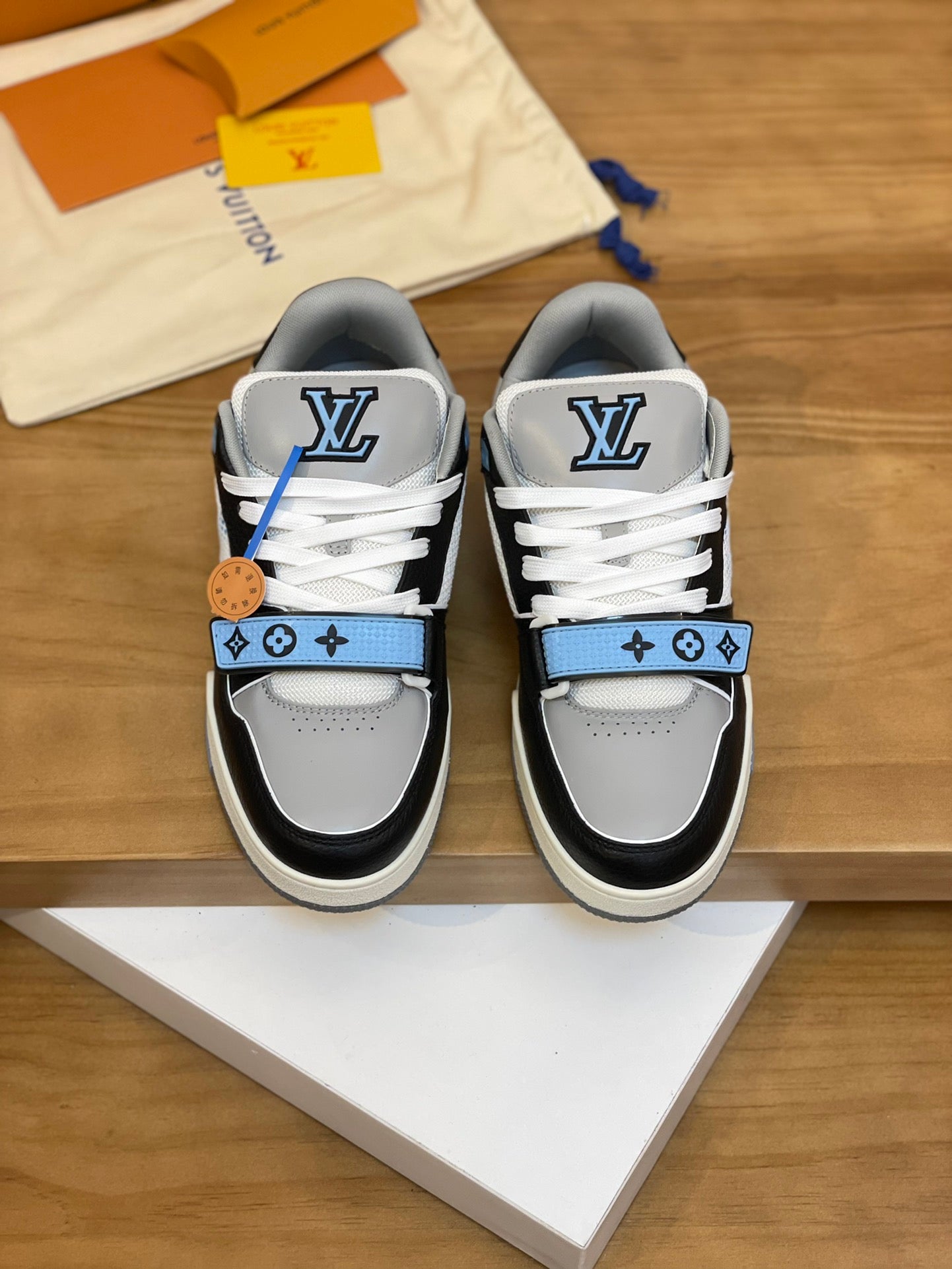 Louis Vuitton 2023 Chunky Velcro Skateboard Trainers