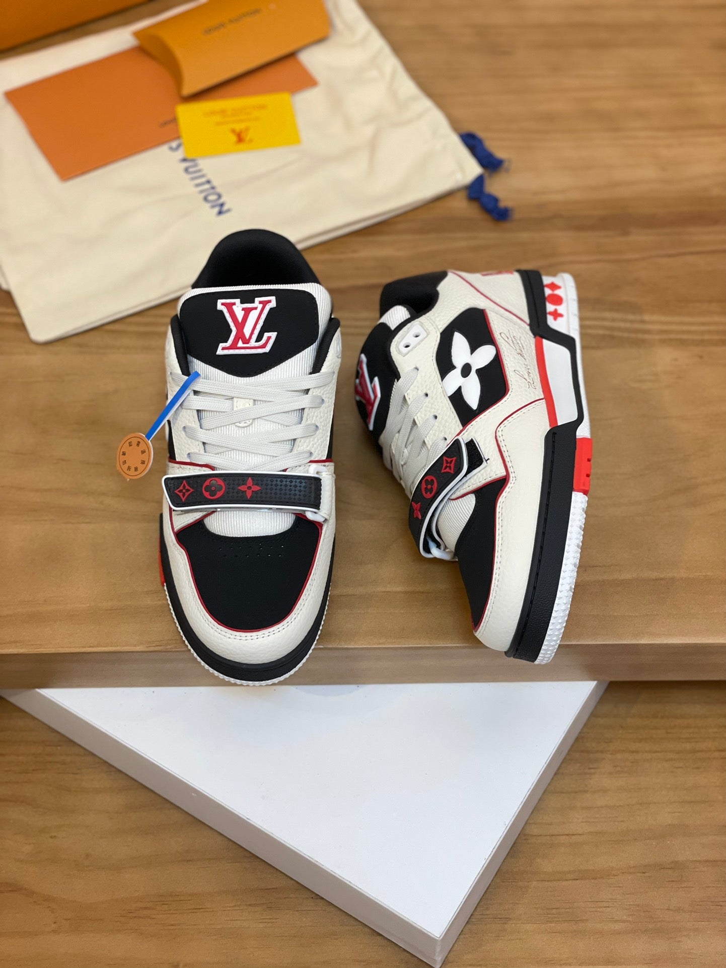 ** Luxury Replica Louis Vuitton Classic Sneakers - Custom Fit

**