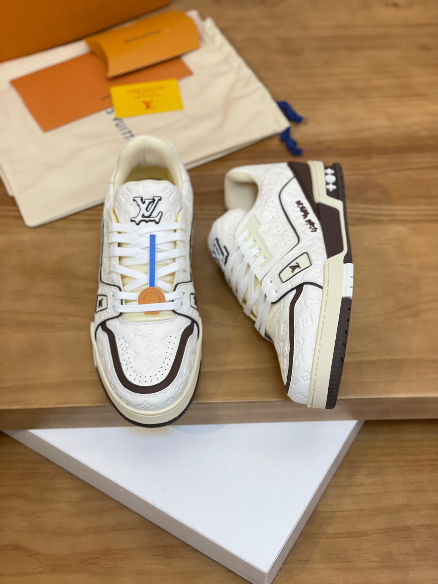 LVTRAINER Co-Branded Tyler Sneakers - Premium Nubuck Comfort