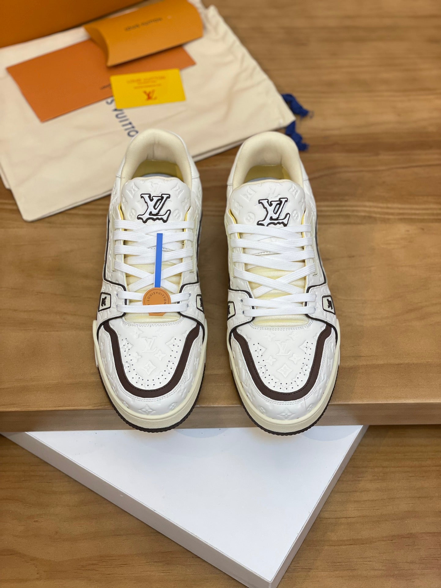 LVTRAINER Co-Branded Tyler Sneakers - Premium Nubuck Comfort