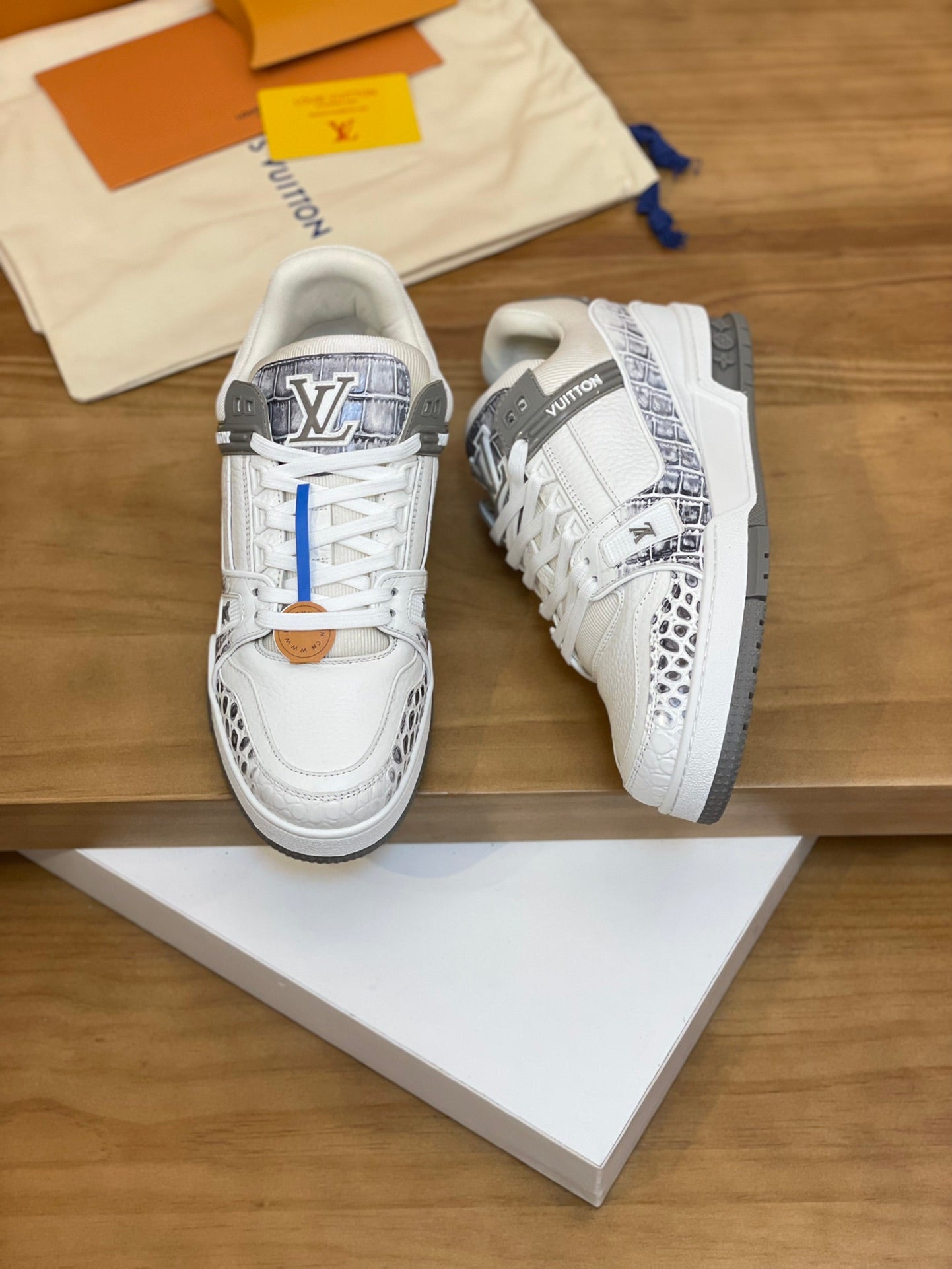 Customizable Trendy Buckle Sneakers - 2024 Collection