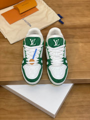 Customizable Luxury Trainer Sneakers - Level Up Your Style