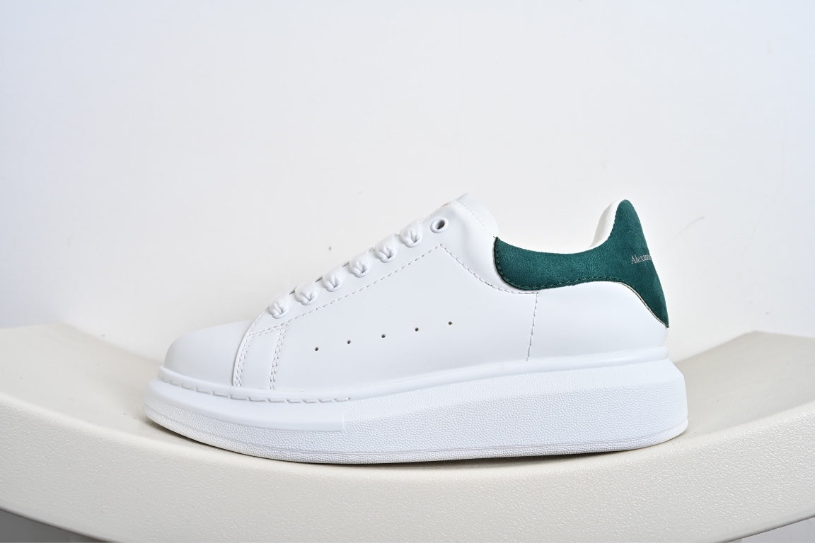 Alexander McQueen Luxury Leather Sneakers - Low-Top White Casual Shoes