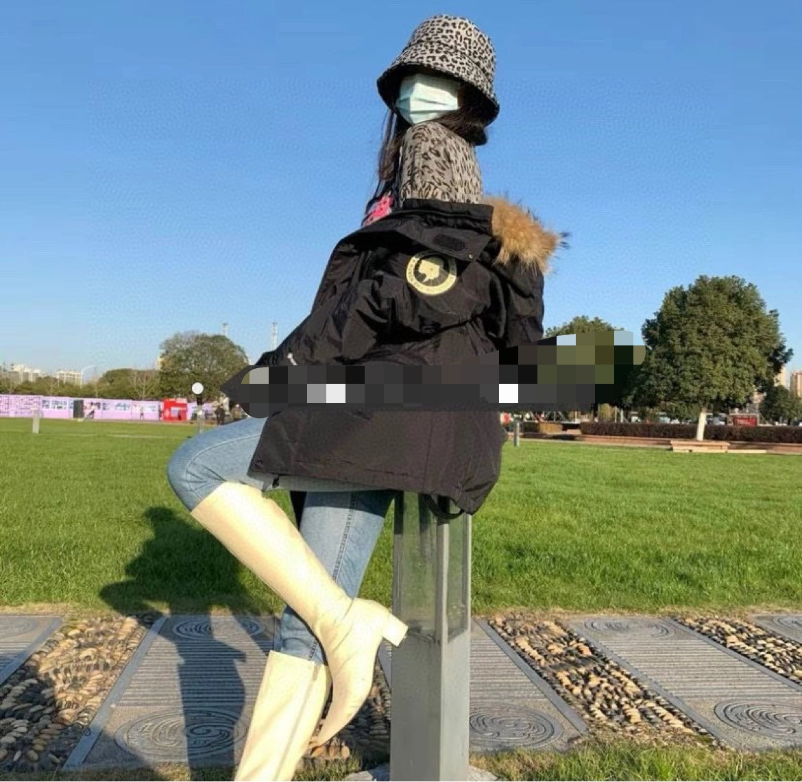 Men's Southern Cross Parka - Premium Down Jacket with Detachable Fur Collar