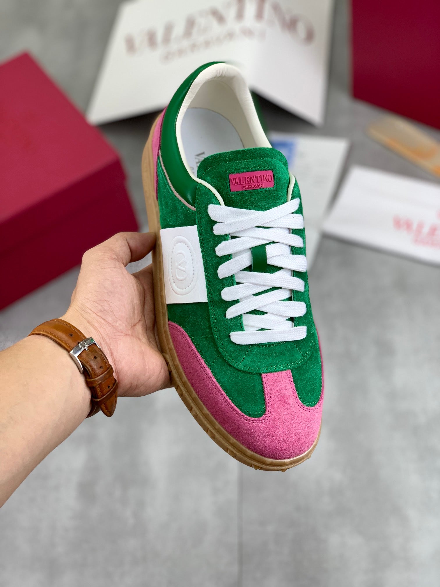 Valentino 2025 Couples Casual Sports Shoes - Premium Quality Replica