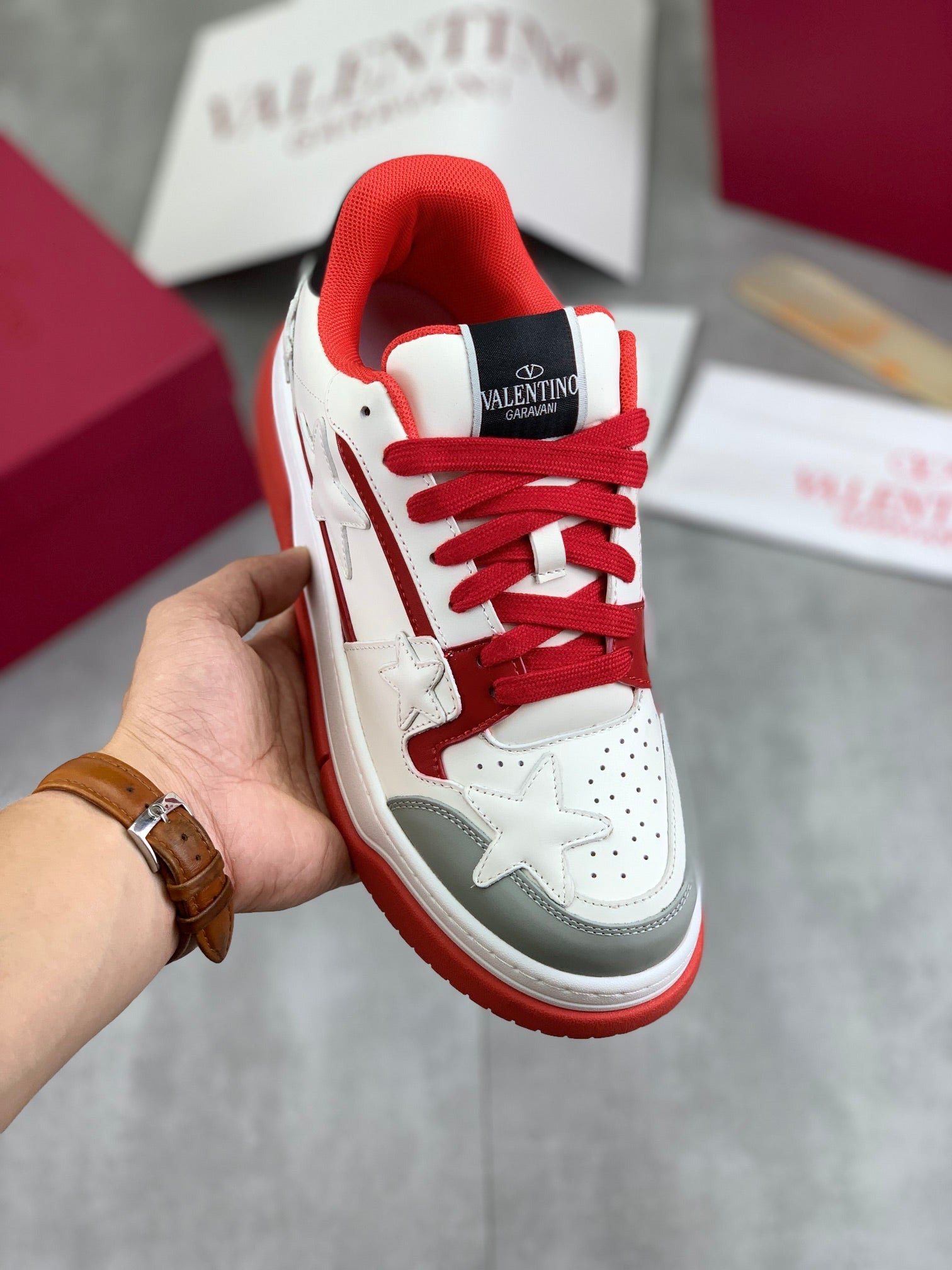 Valentino 2025 Star Stab My Heart Shoes - Celebrity Inspired Couples Footwear