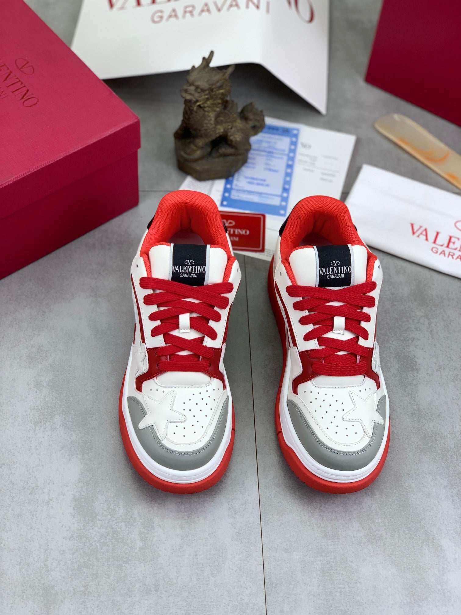 Valentino 2025 Star Stab My Heart Shoes - Celebrity Inspired Couples Footwear