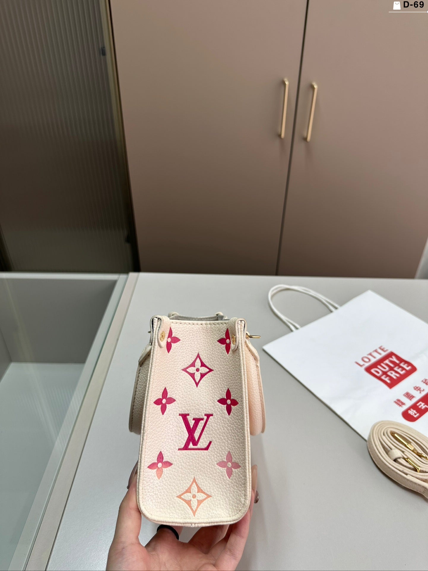 LV Mini Tote Bag with Cross-Body Strap