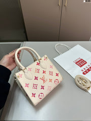 LV Mini Tote Bag with Cross-Body Strap