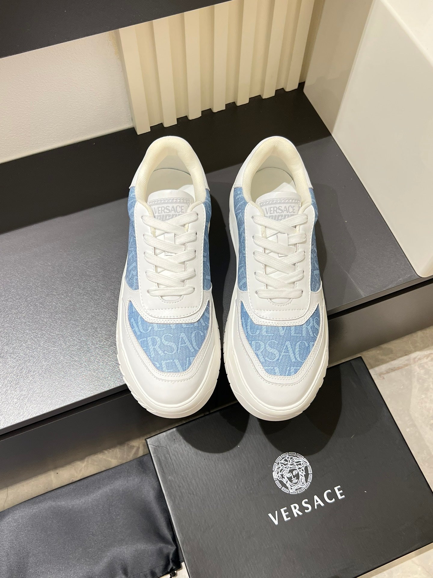 Versace Odissea Futuristic Artistic Sneakers