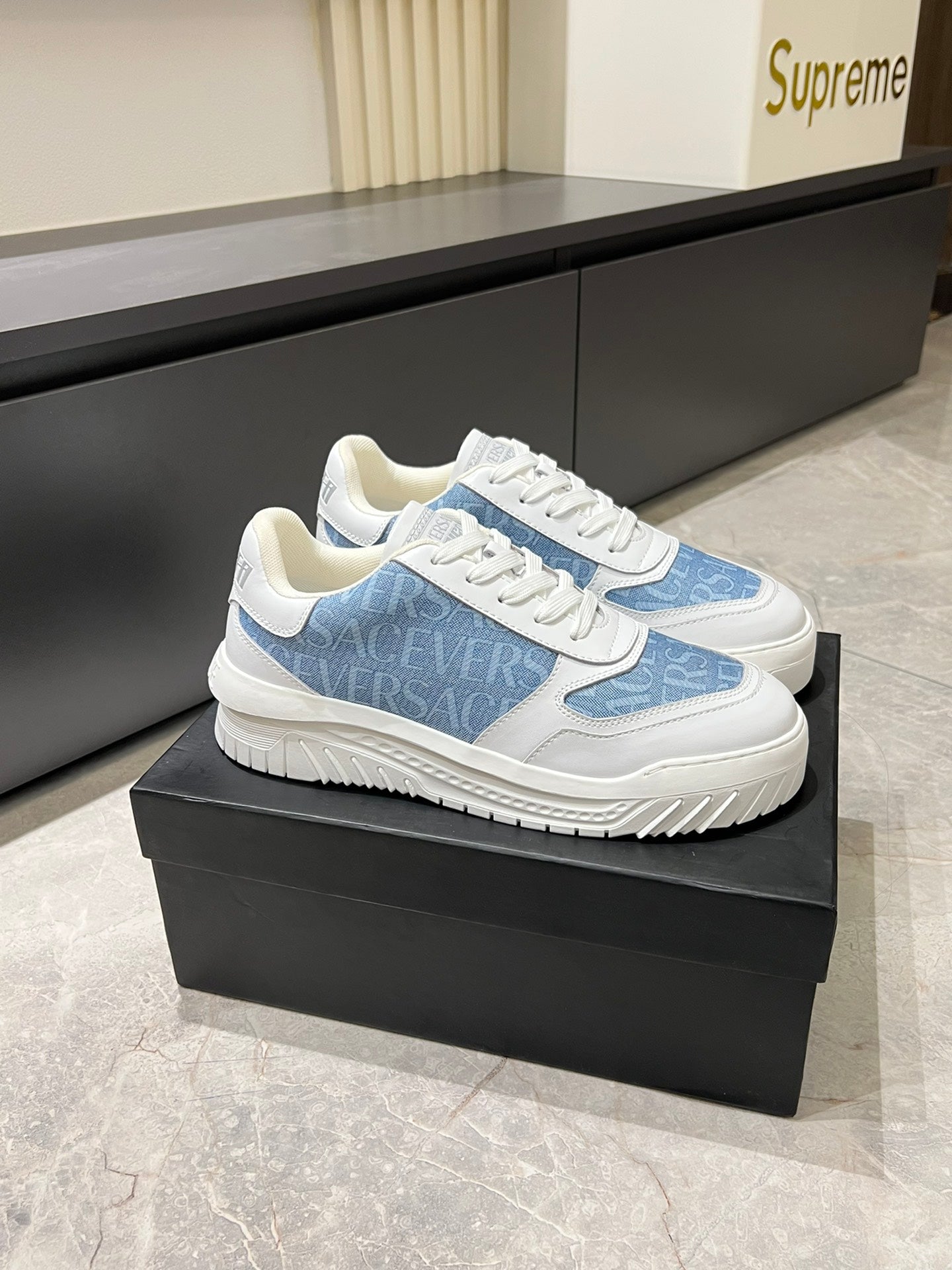 Versace Odissea Futuristic Artistic Sneakers