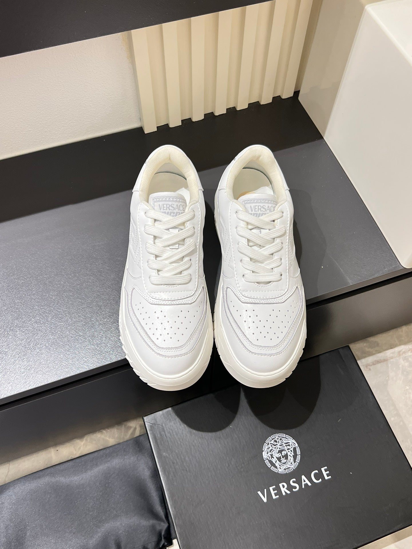 Versace Odissea Futuristic Sculptural Sneakers