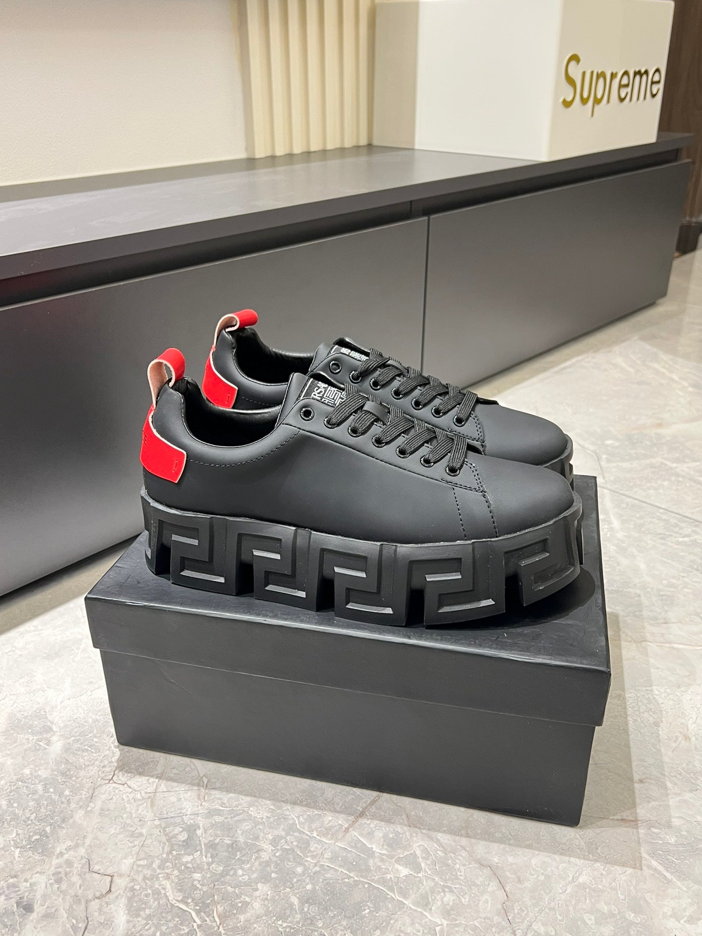 Versace Odissea Men's Futuristic Art-Inspired Sneakers