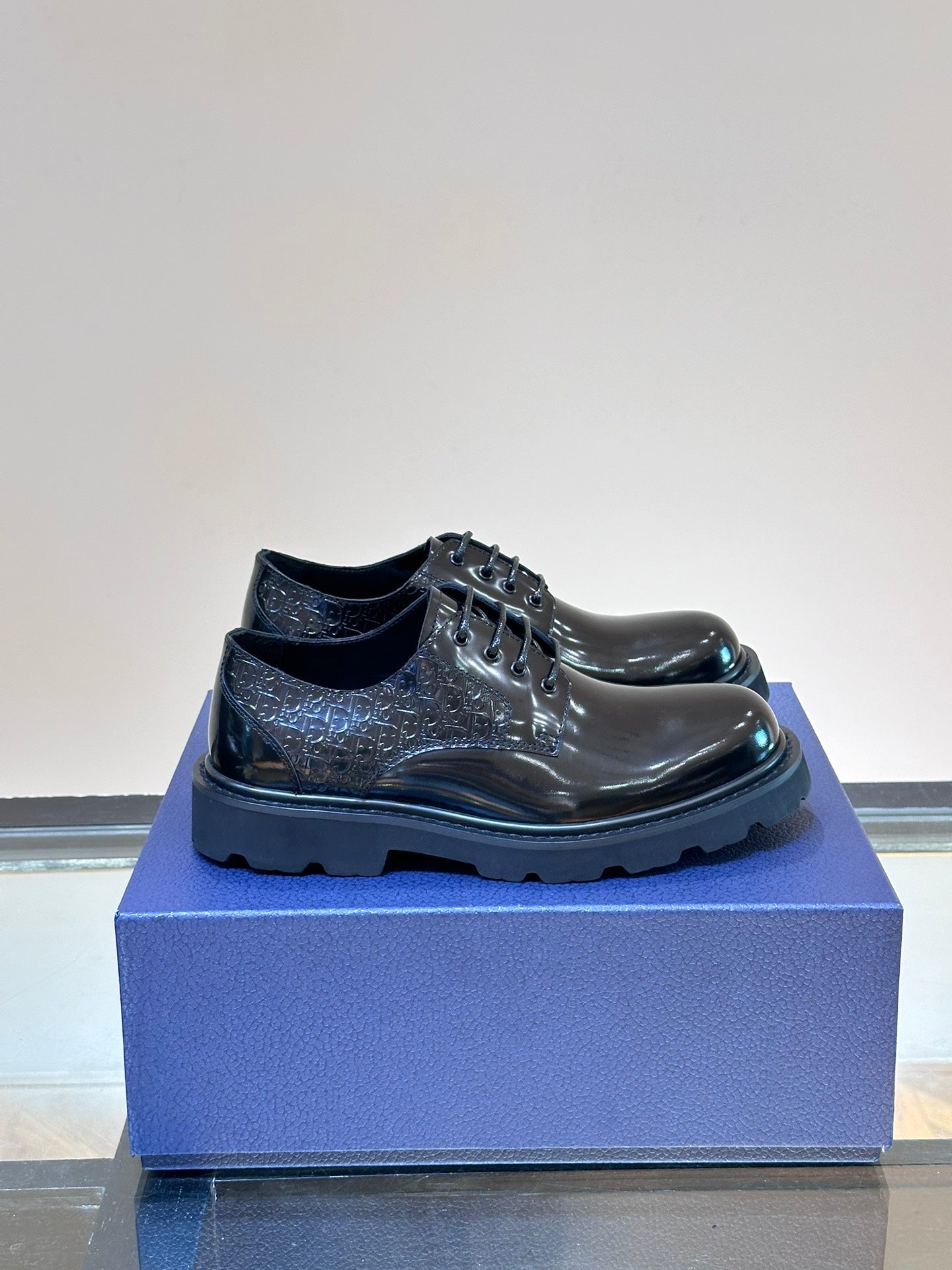 DIOR Men's High-End Casual Leather Slip-On Shoes