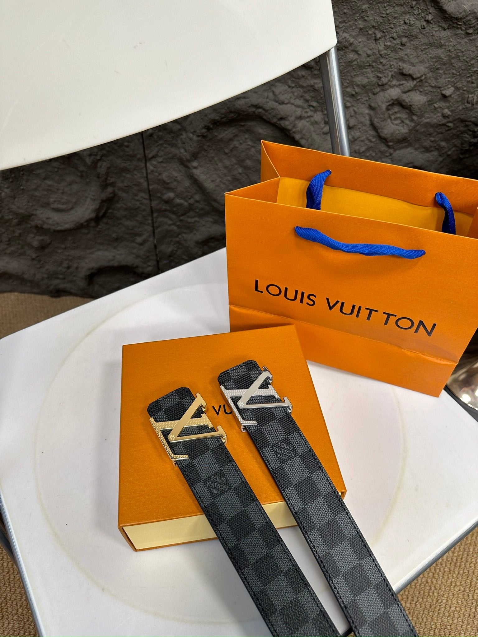 Premium Full Steel Head Cowhide "Heyha" Belt with Gift Packaging