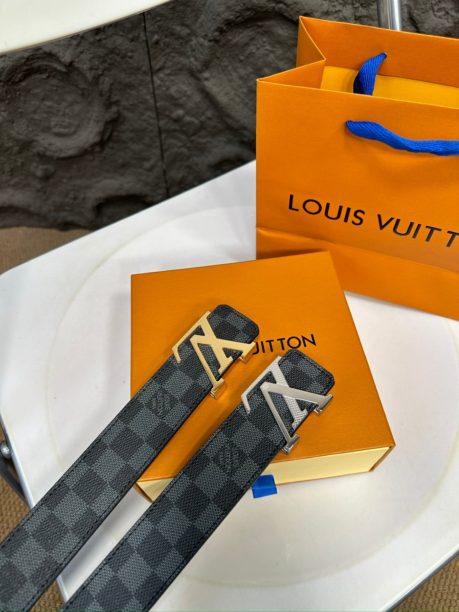 Premium Full Steel Head Cowhide "Heyha" Belt with Gift Packaging