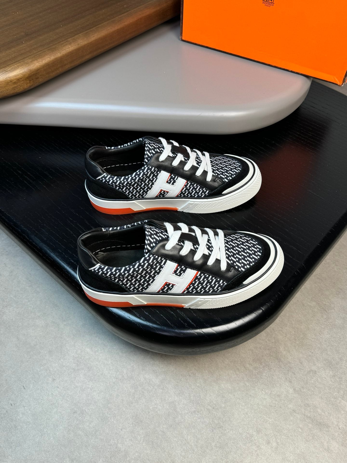 HermÃ¨s Luxury Nappa Calfskin Footwear â€“ Custom Sizes Available