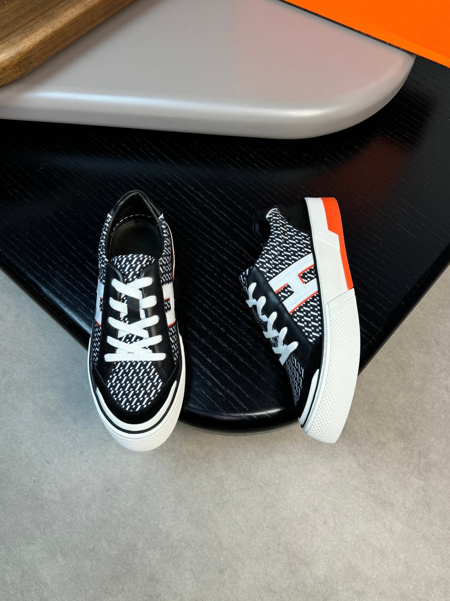 HermÃ¨s Luxury Nappa Calfskin Footwear â€“ Custom Sizes Available