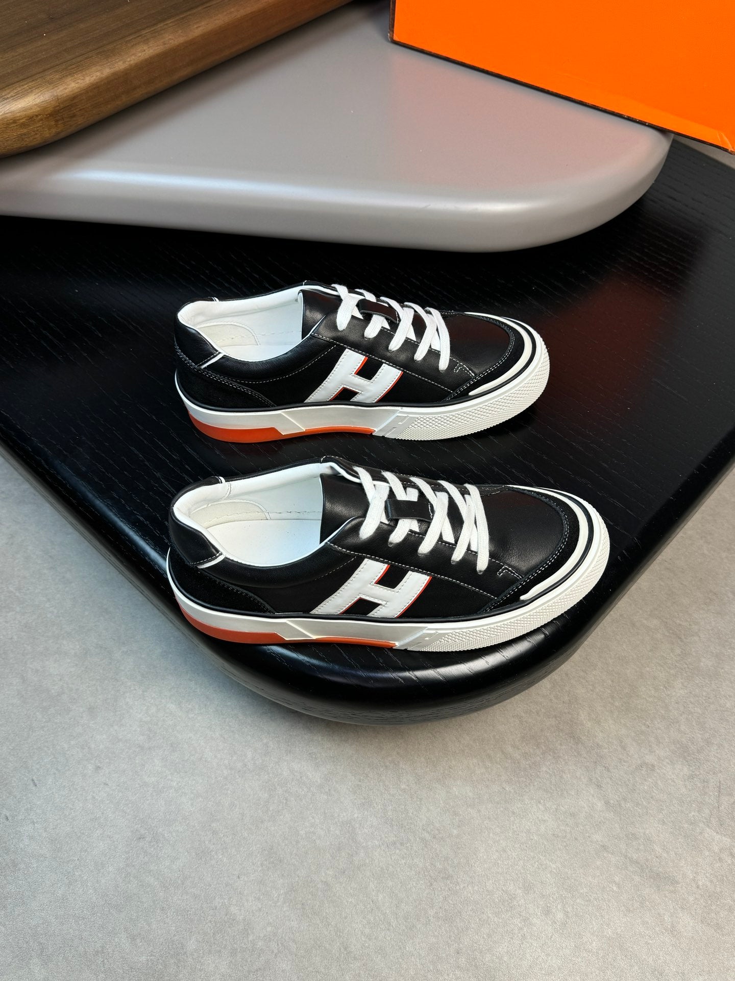 HermÃ¨s Luxury Nappa Calfskin Sneakers