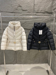 Moncler Brosse Women's Short Down Jacket - Elegant A-Line Design