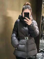 Moncler Brosse Women's Short Down Jacket with Double-Button Closure