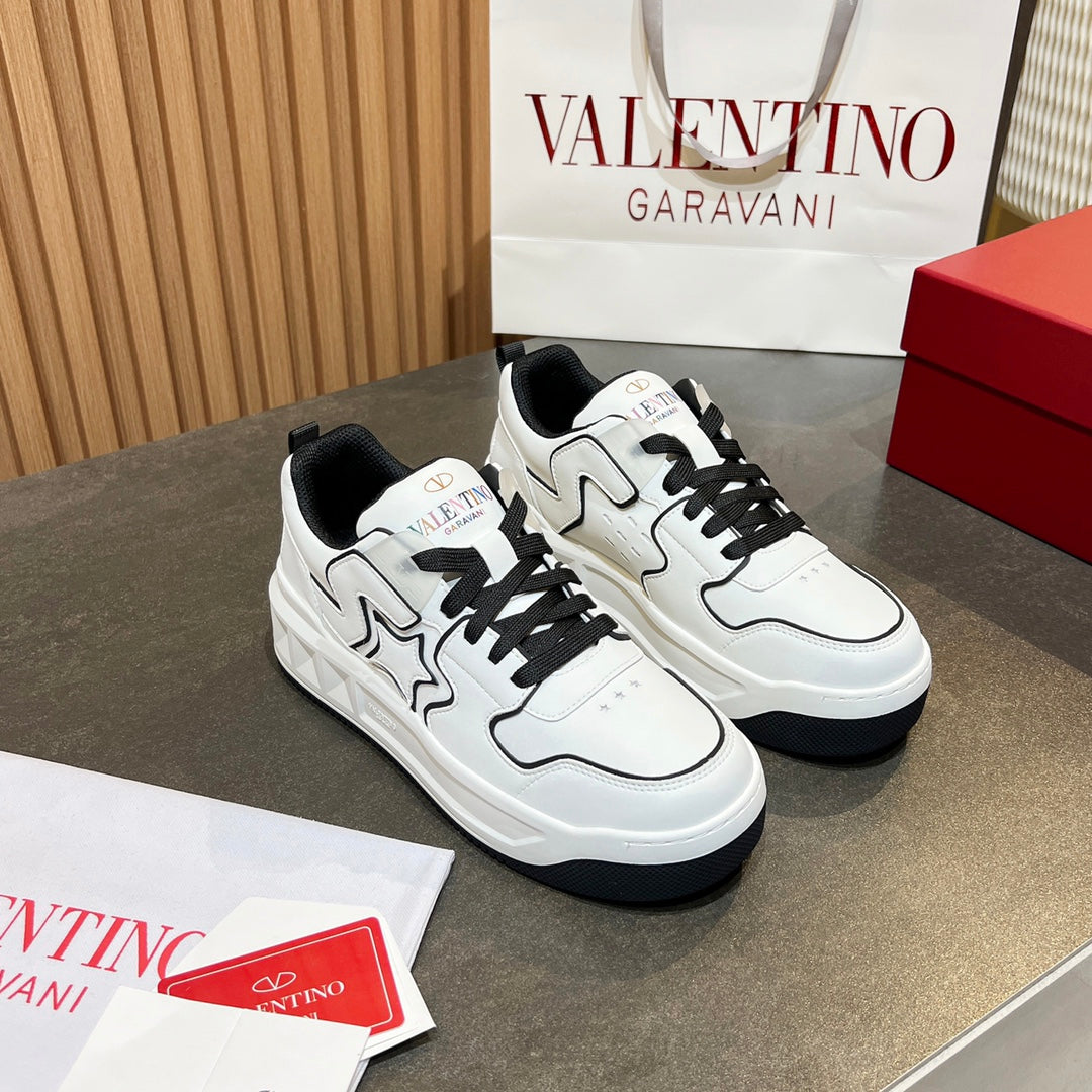 Valentino OneStud Couple Sports Shoes - Luxury Casual Sneakers 2024
