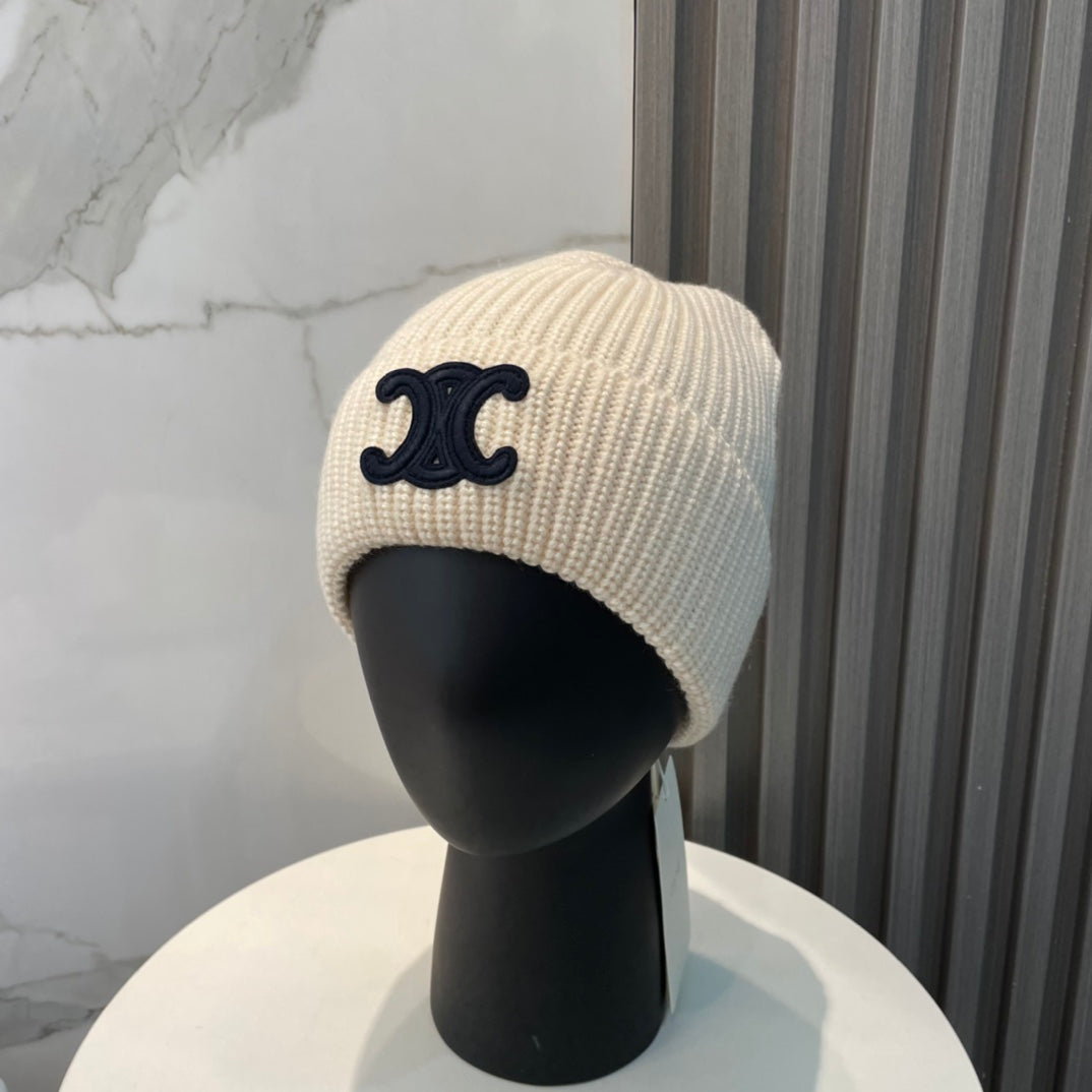 Celine Arc de Triomphe Knitted Hat - Fashionable & Stylish Accessory