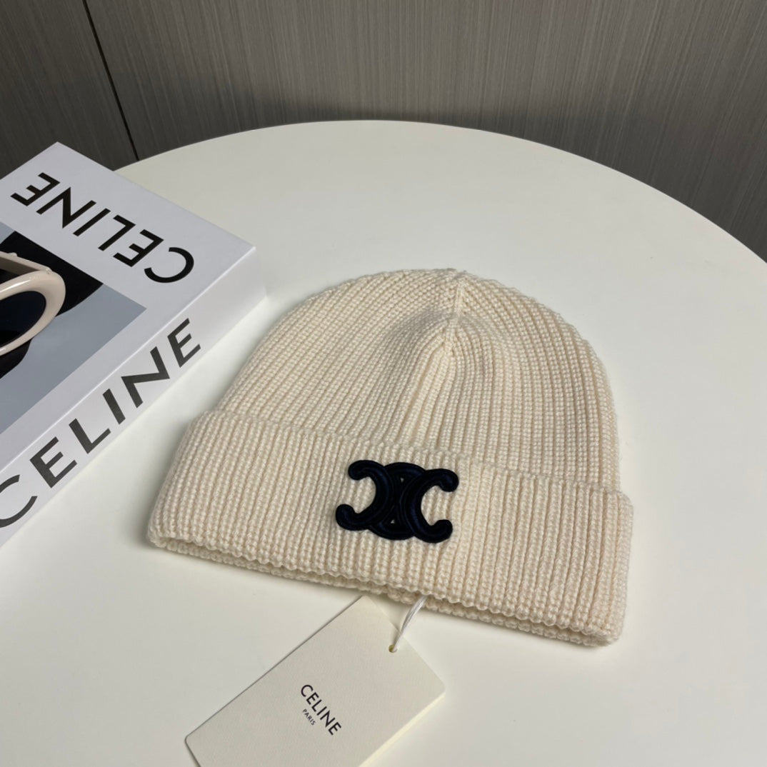 Celine Arc de Triomphe Knitted Hat - Fashionable & Stylish Accessory