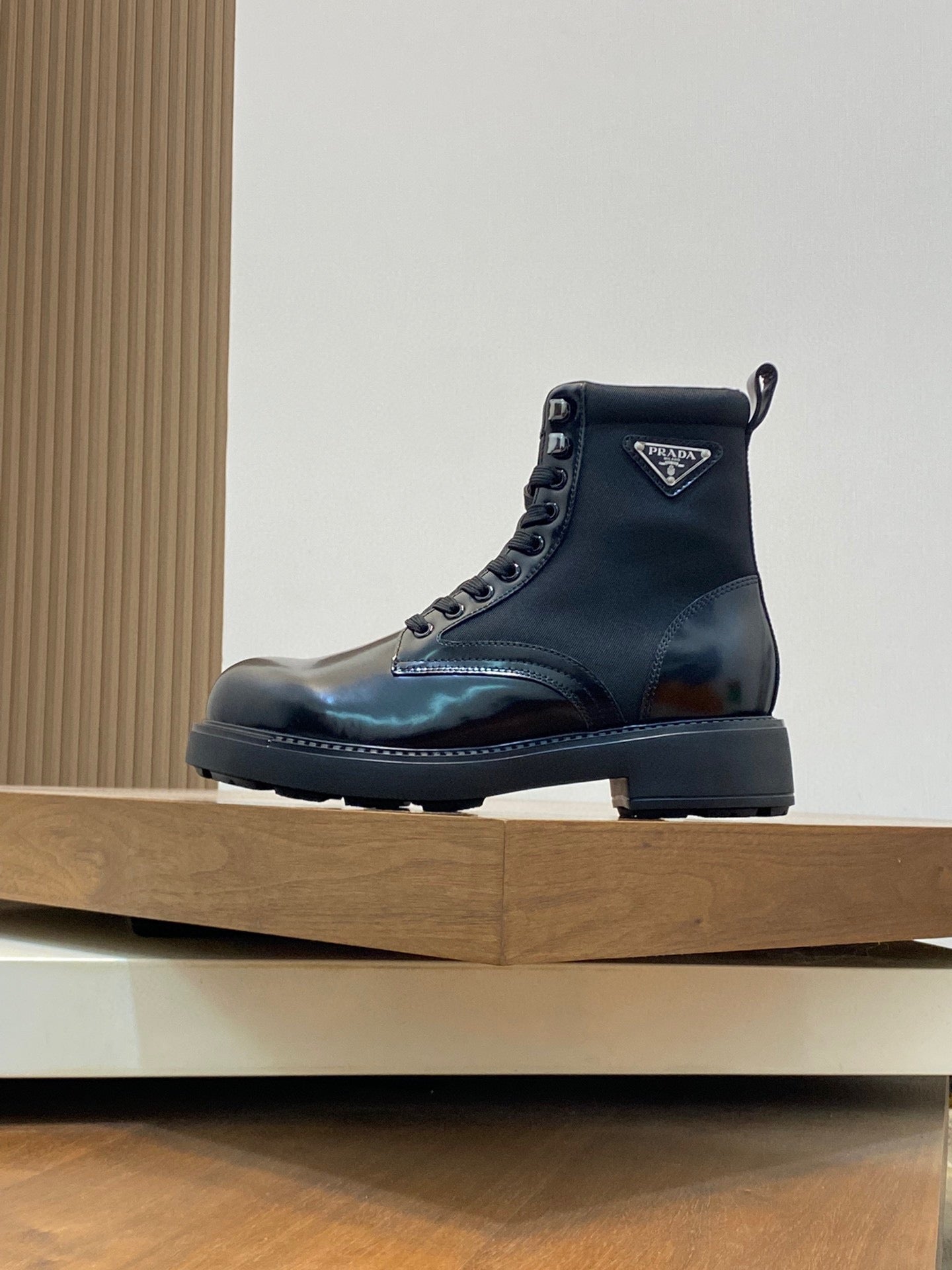 Ultra-Light Wool Boots for Men by PRADA â€“ Stylish & Comfortable
