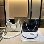 Luxury Cow Leather Cut Out Crossbody Bag