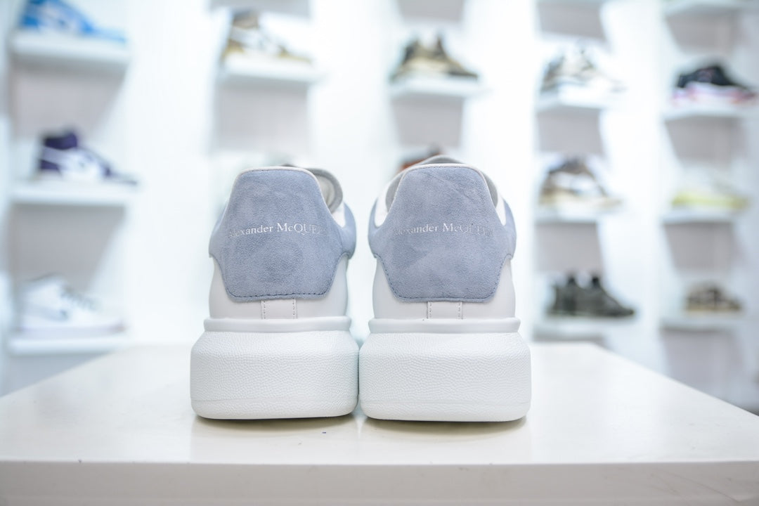 Alexander McQueen Luxury Calfskin Lace-Up Sneakers