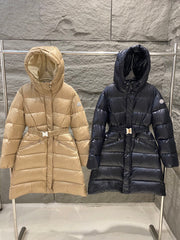 Moncler Bellevue Women's Long Down Jacket - Winter Elegance