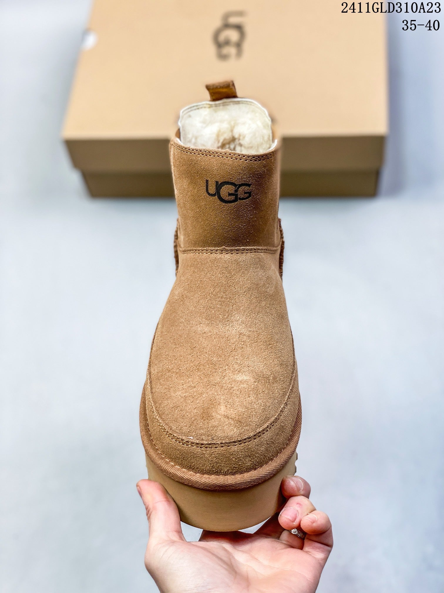 Women's UGG Classic Ultra Mini Snow Boots - Reindeer Gray