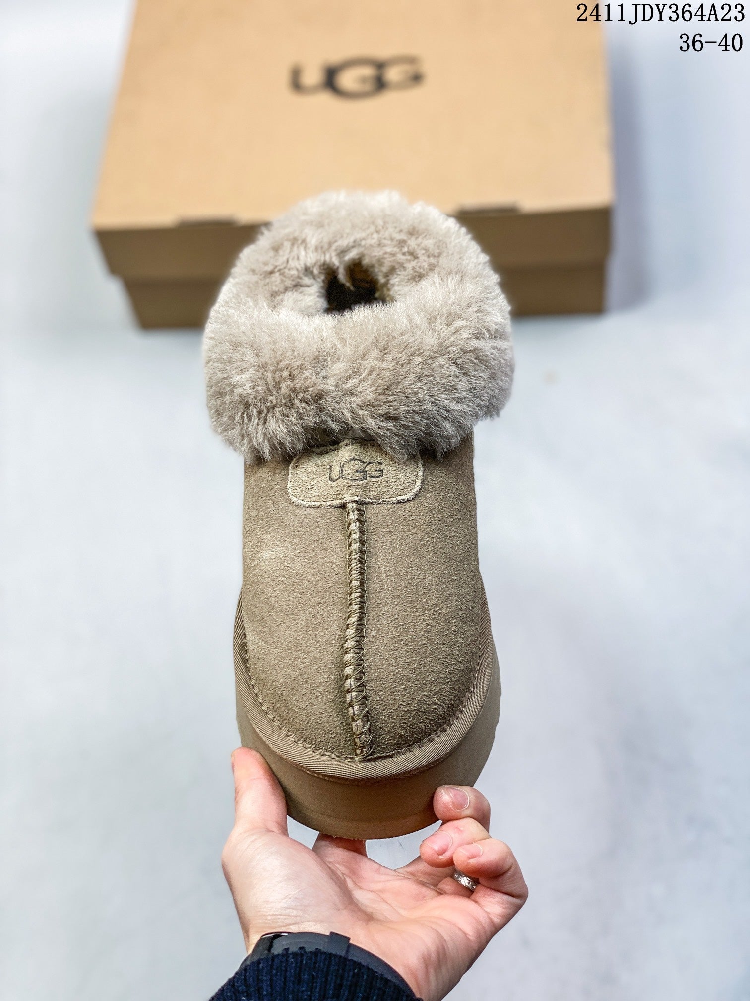 Women's Zhou Dongyu Thick-Soled Snow Boots - 2024 Winter Collection