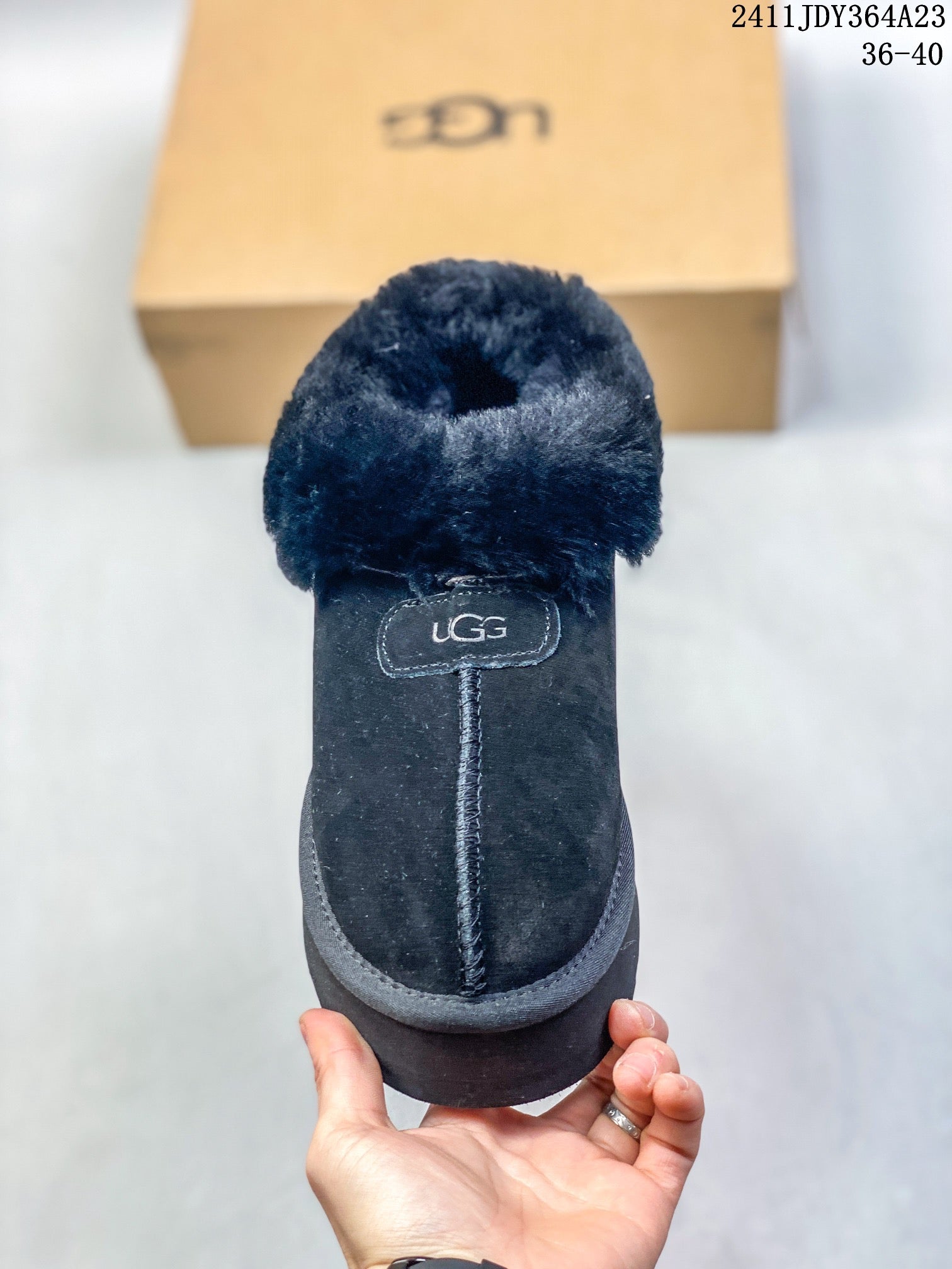 Women's Zhou Dongyu Thick-Soled Winter Snow Boots with Fur - 2024 Collection