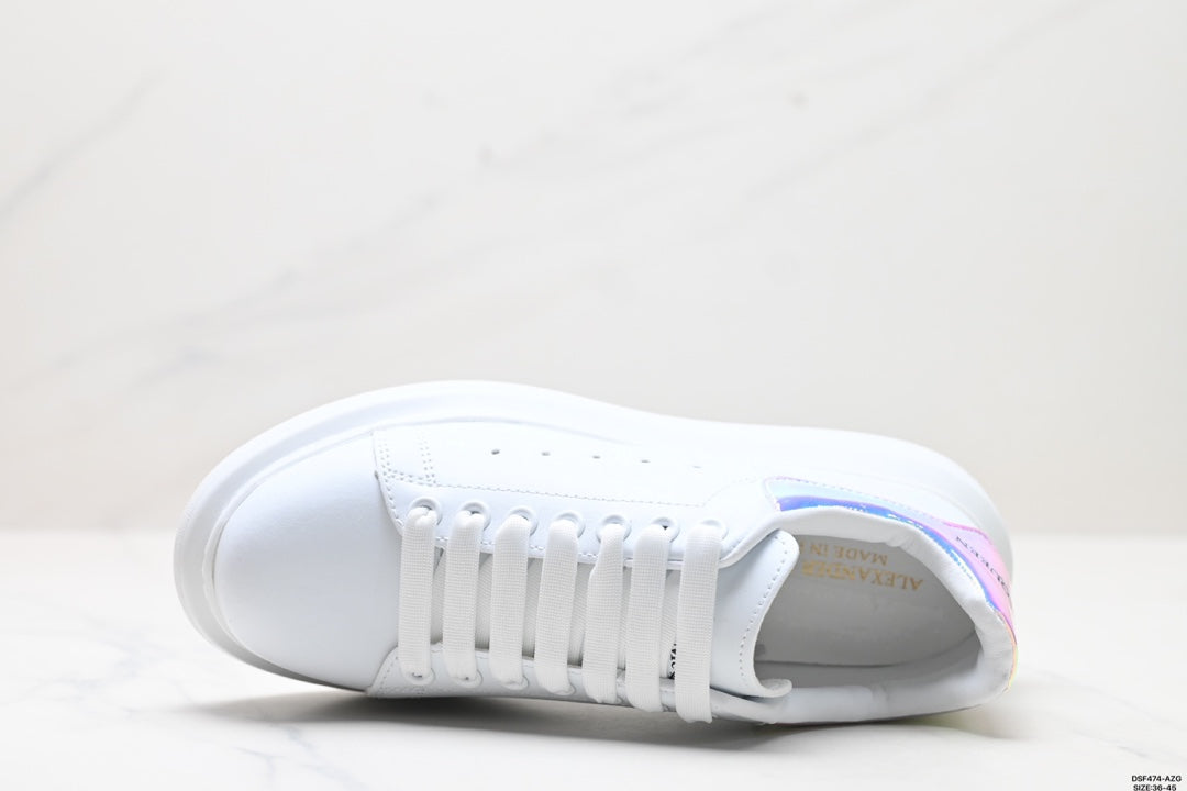 Alexander McQueen Luxury Low-Top Leather Sneakers