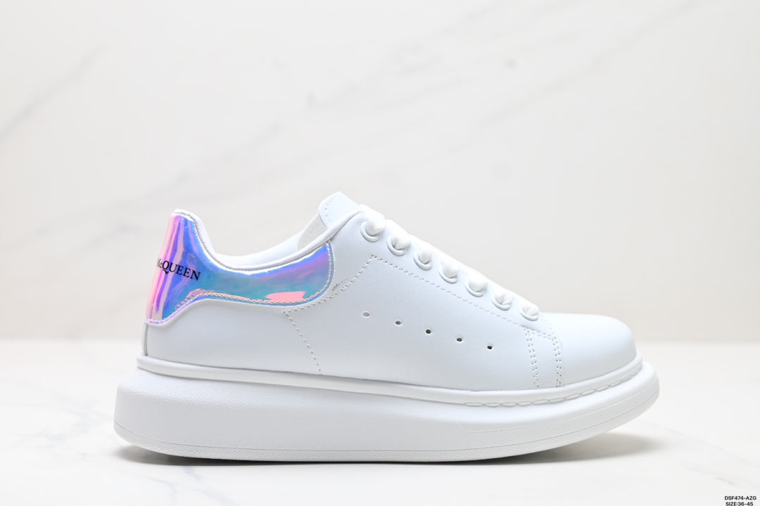 Alexander McQueen Luxury Low-Top Leather Sneakers