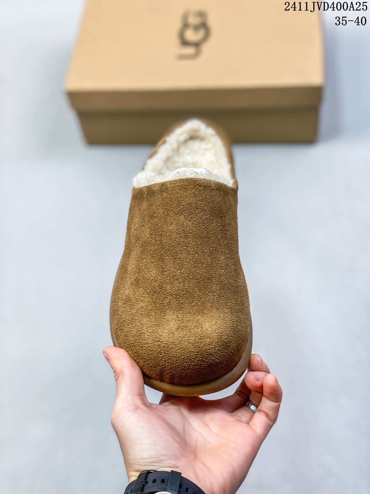 UGG Suede Half-Flops - Comfortable Snow Boots for Daily Commute