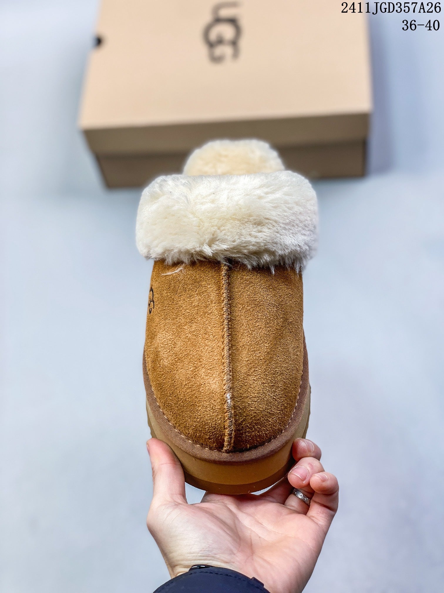 Women's UGG Waterproof Sheepskin Snow Boots - Thickened Warm Winter Short Boots