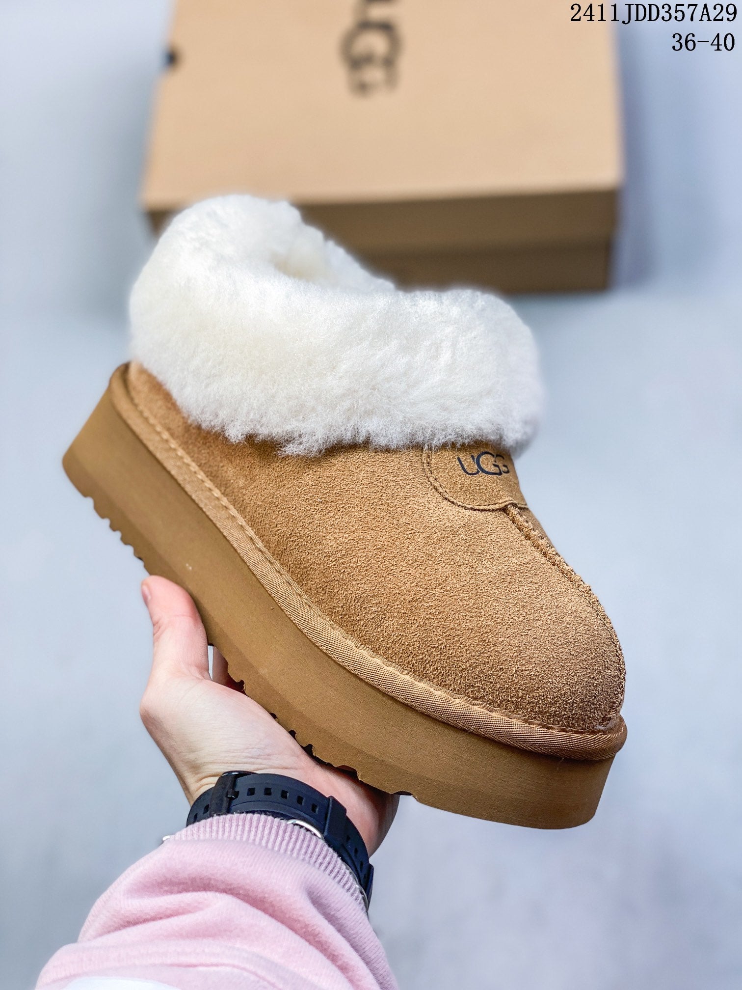 Women's 2024 Winter Fur-In-One Cotton Boots - UGG-Quality Snow Boots
